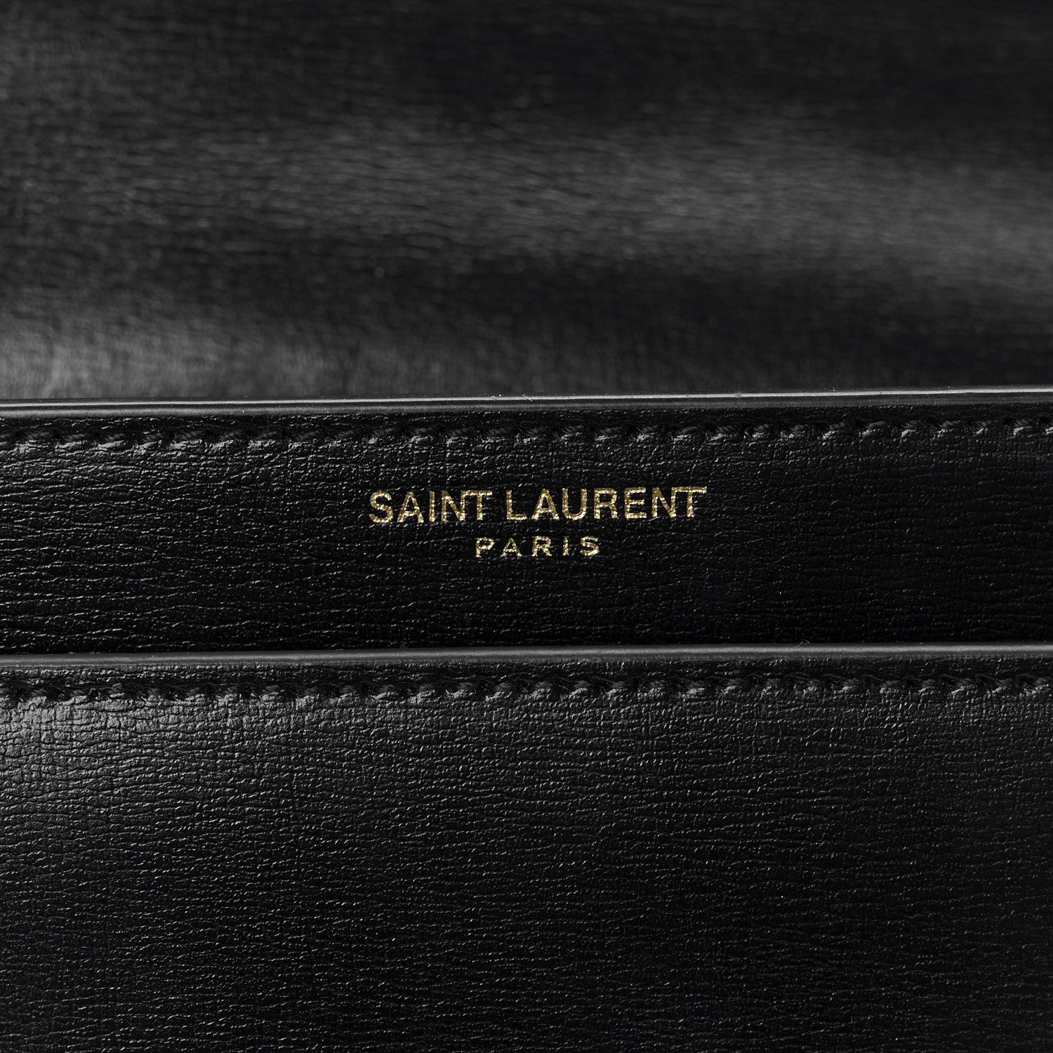 Saint Laurent Calfskin Medium Monogram Sunset Black 7 of 12