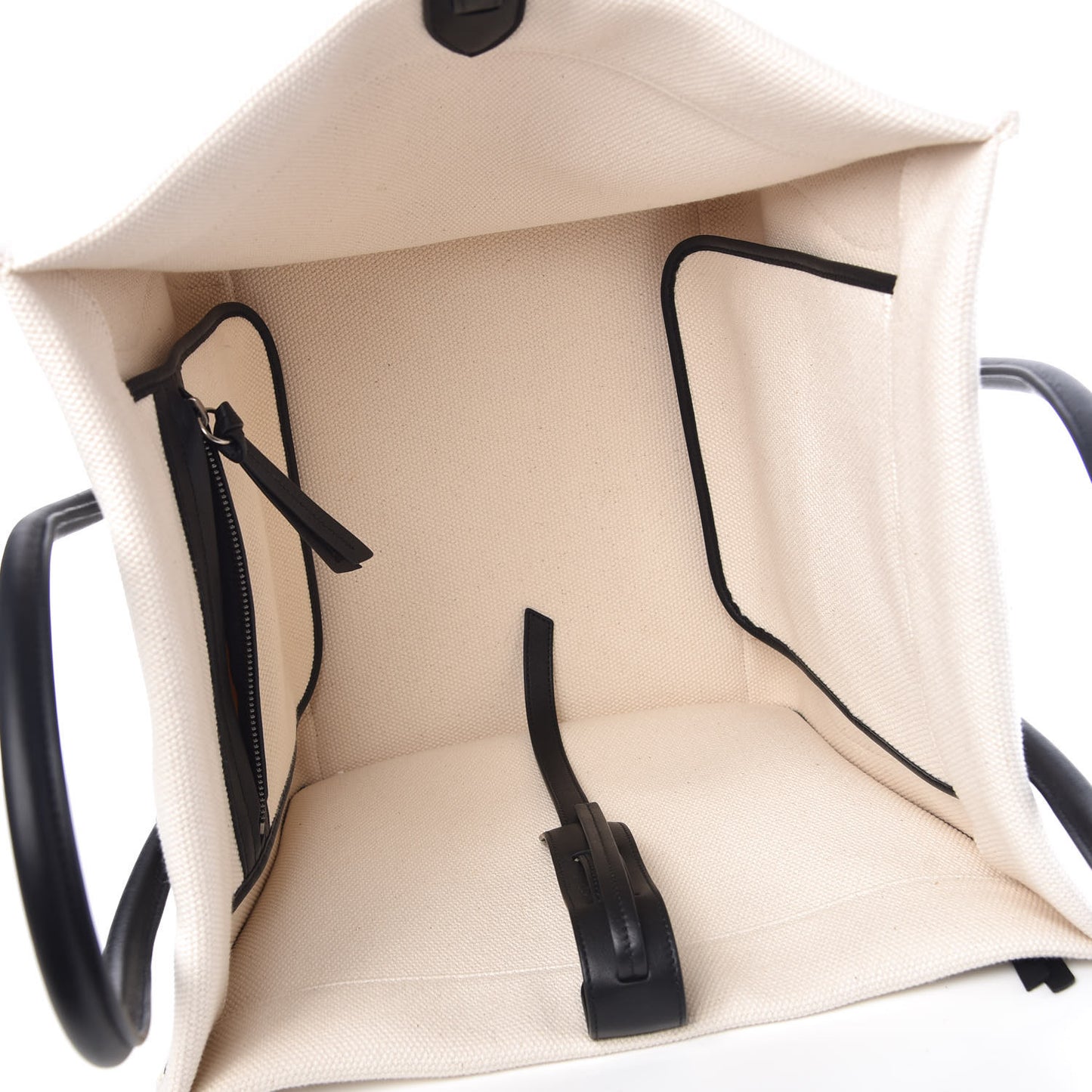 Cotton Canvas Medium Phantom Luggage White