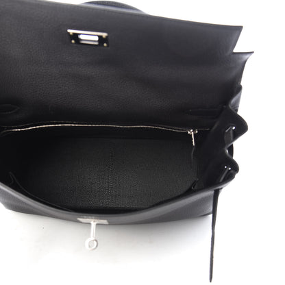 Hermes Togo Kelly Retourne 32 Black 5 of 11