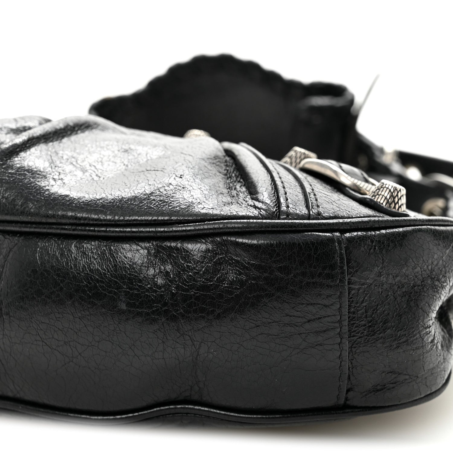 Balenciaga Agneau Arena Le Cagole Shoulder Bag XS Black 11 of 12