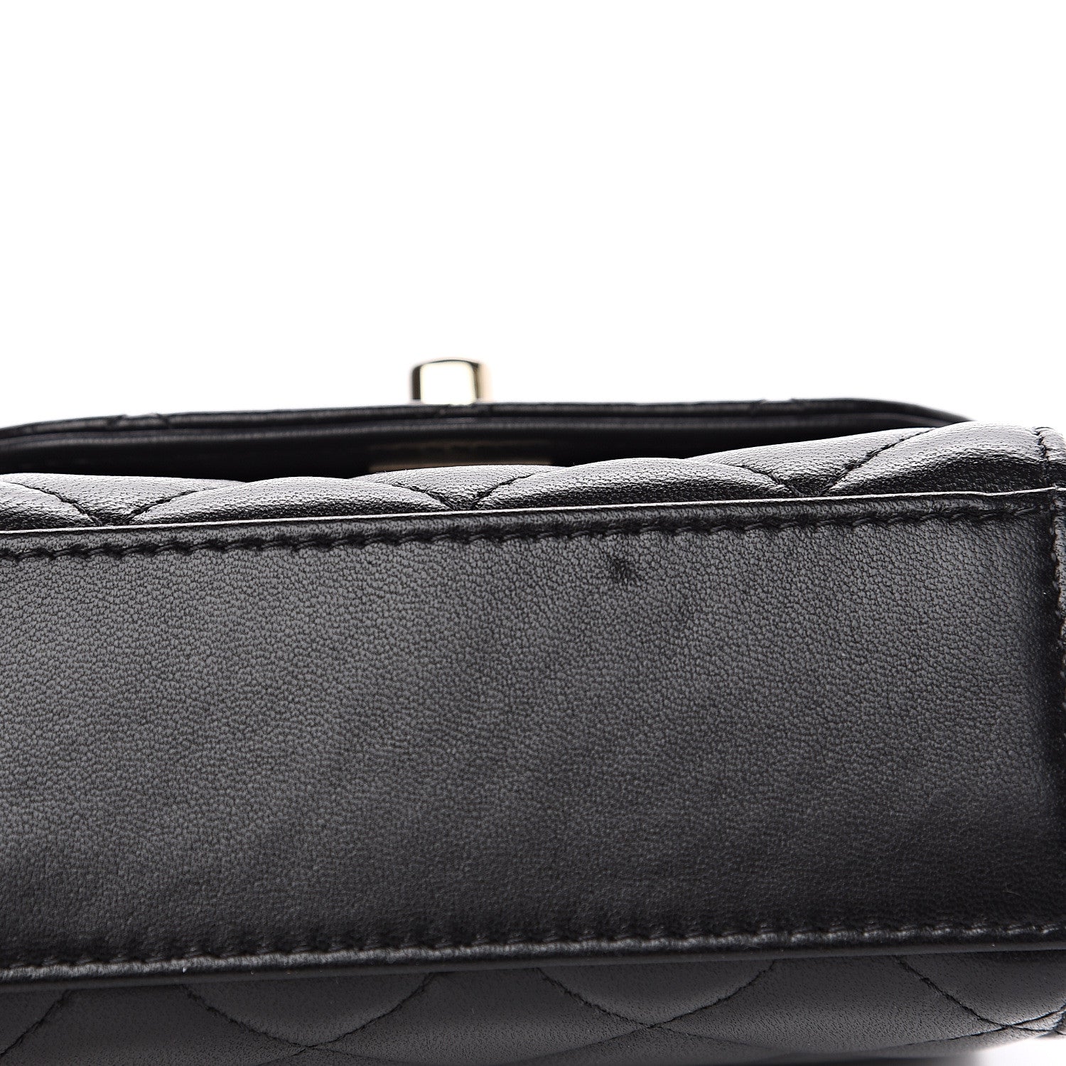 Chanel Lambskin Quilted Mini Trendy CC Chain Wallet Black 7 of 10