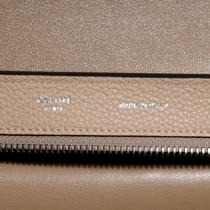 Celine Calfskin and Suede Small Trapeze Dune 6 of 8