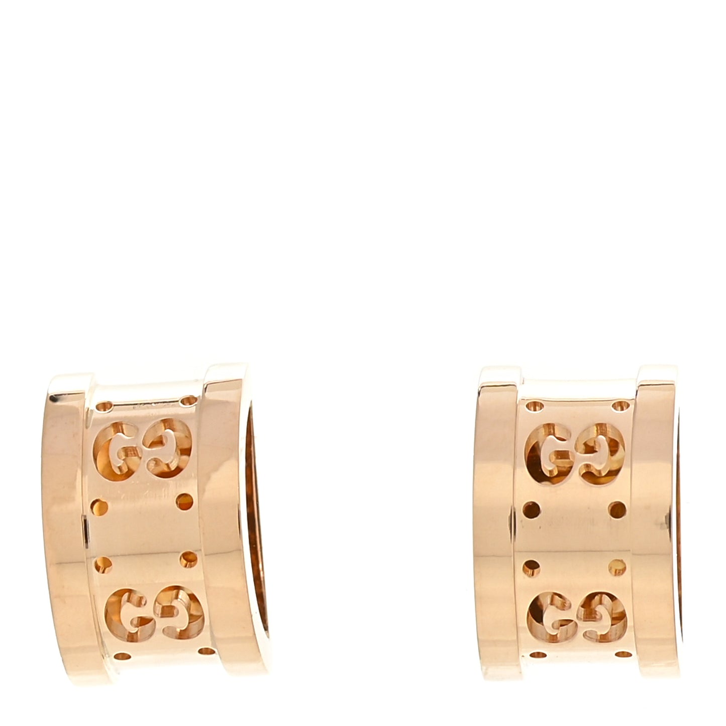 18K Yellow Gold Icon Twirl Earrings