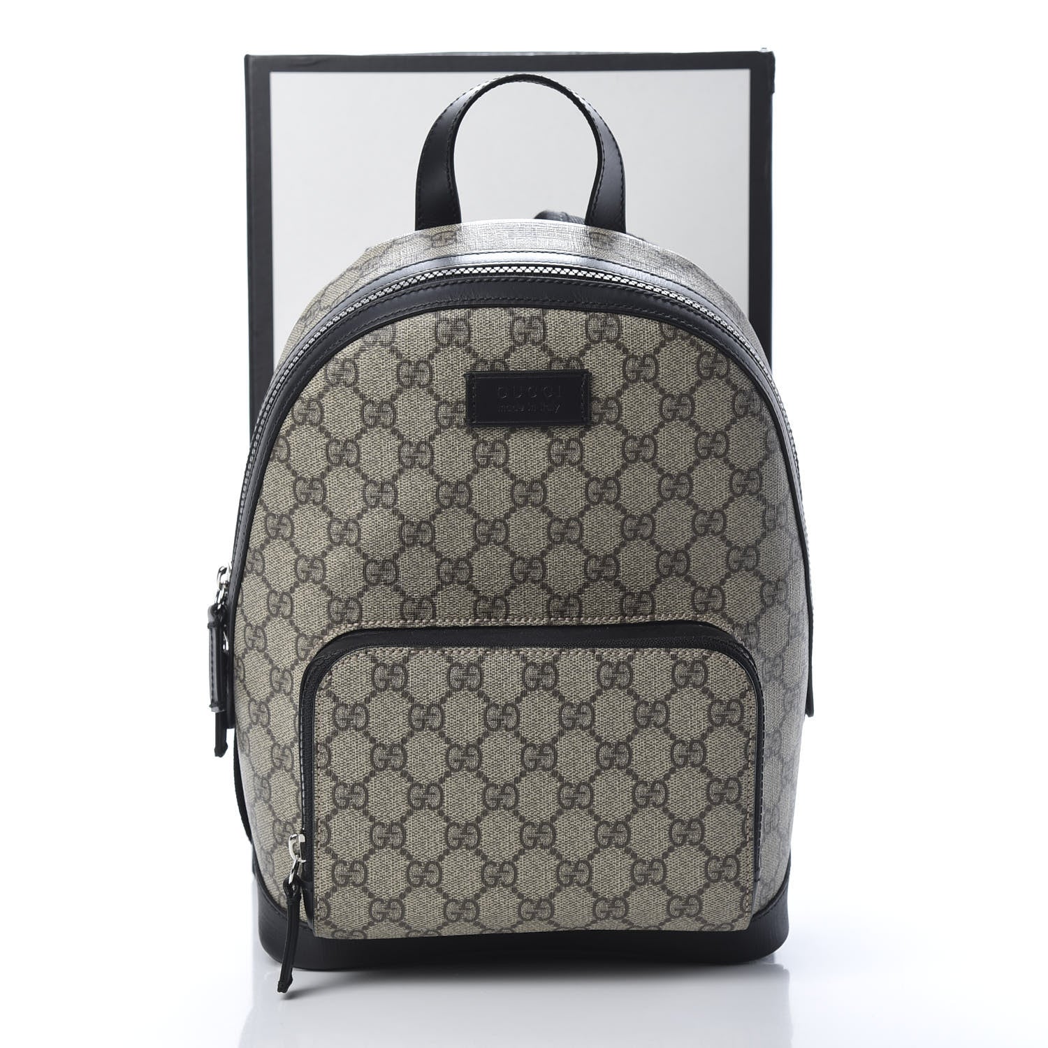 Gucci GG Supreme Monogram Small Eden Day Backpack Black 10 of 10