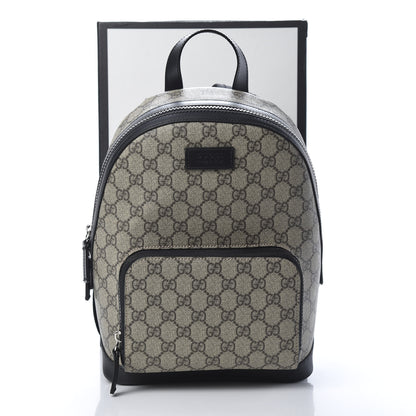 Gucci GG Supreme Monogram Small Eden Day Backpack Black 10 of 10