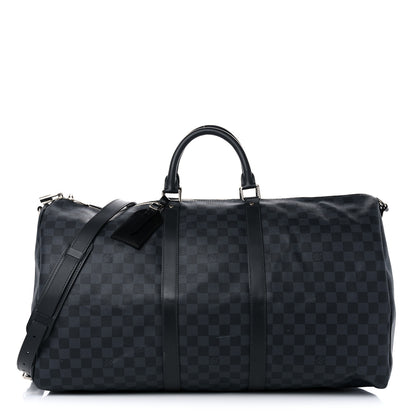 Louis Vuitton Damier Cobalt Keepall Bandouliere 55 1 of 11