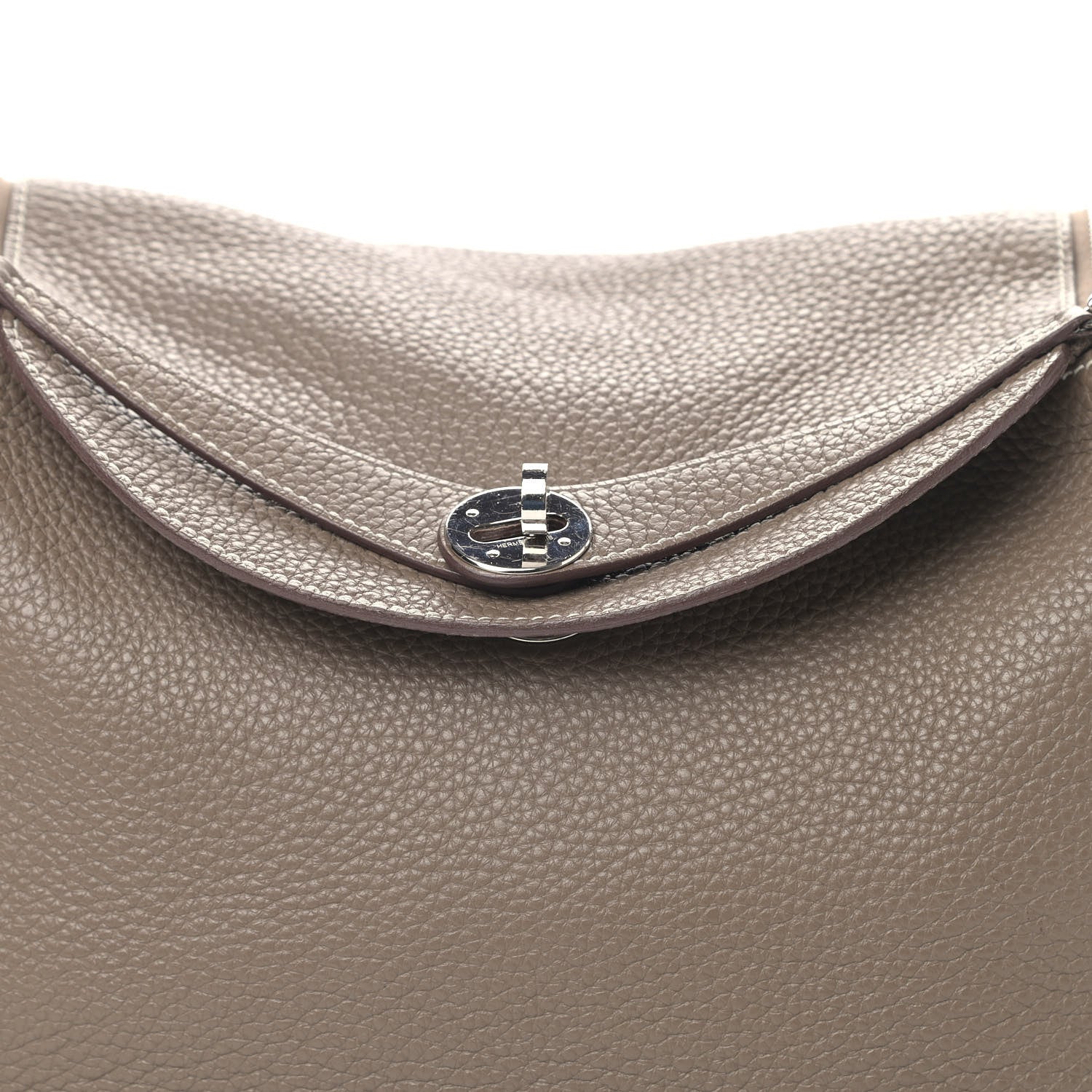 Hermes Taurillon Clemence Lindy 30 Etoupe 7 of 11