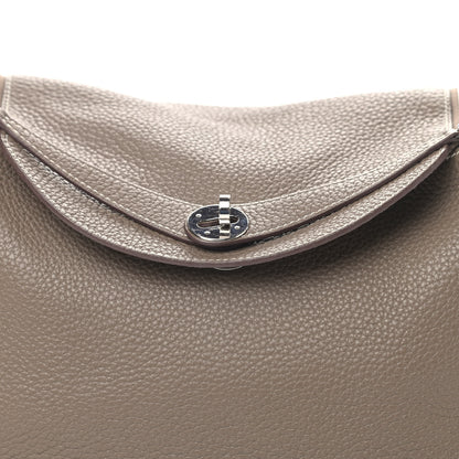 Hermes Taurillon Clemence Lindy 30 Etoupe 7 of 11