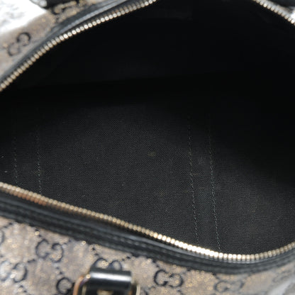 Gucci Crystal Monogram Medium Joy Boston Navy 6 of 11