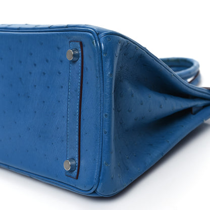 Hermes Ostrich Birkin 30 Mykonos 10 of 13