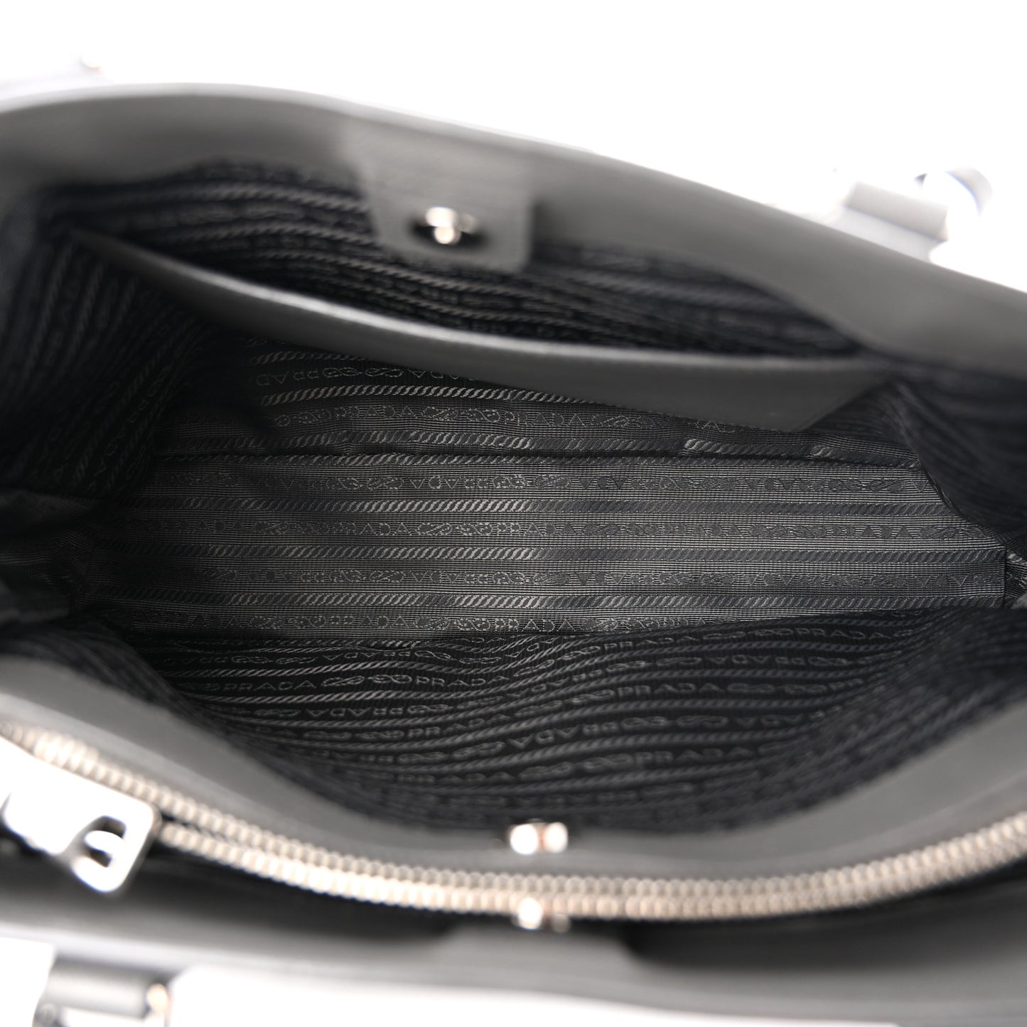 Saffiano Medium Galleria Double Zip Tote Marmo