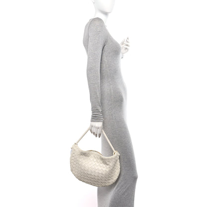 Bottega Veneta Nappa Intrecciato Medium Turn Pouch White 2 of 10