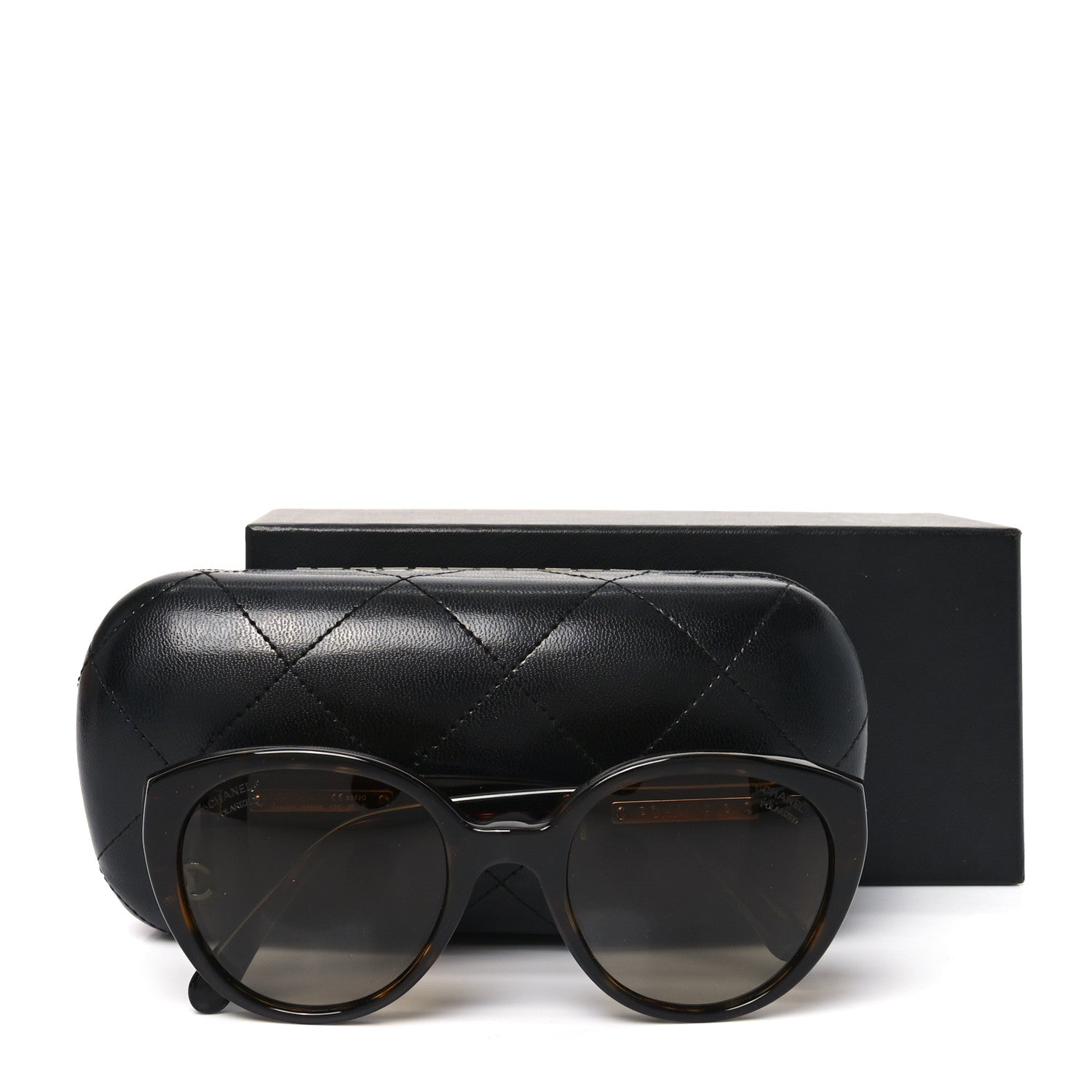 Chanel Acetate Cat Eye Sunglasses 5252Q Tortoise 7 of 7