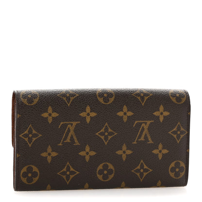 Louis Vuitton Monogram Sarah Wallet 3 of 13