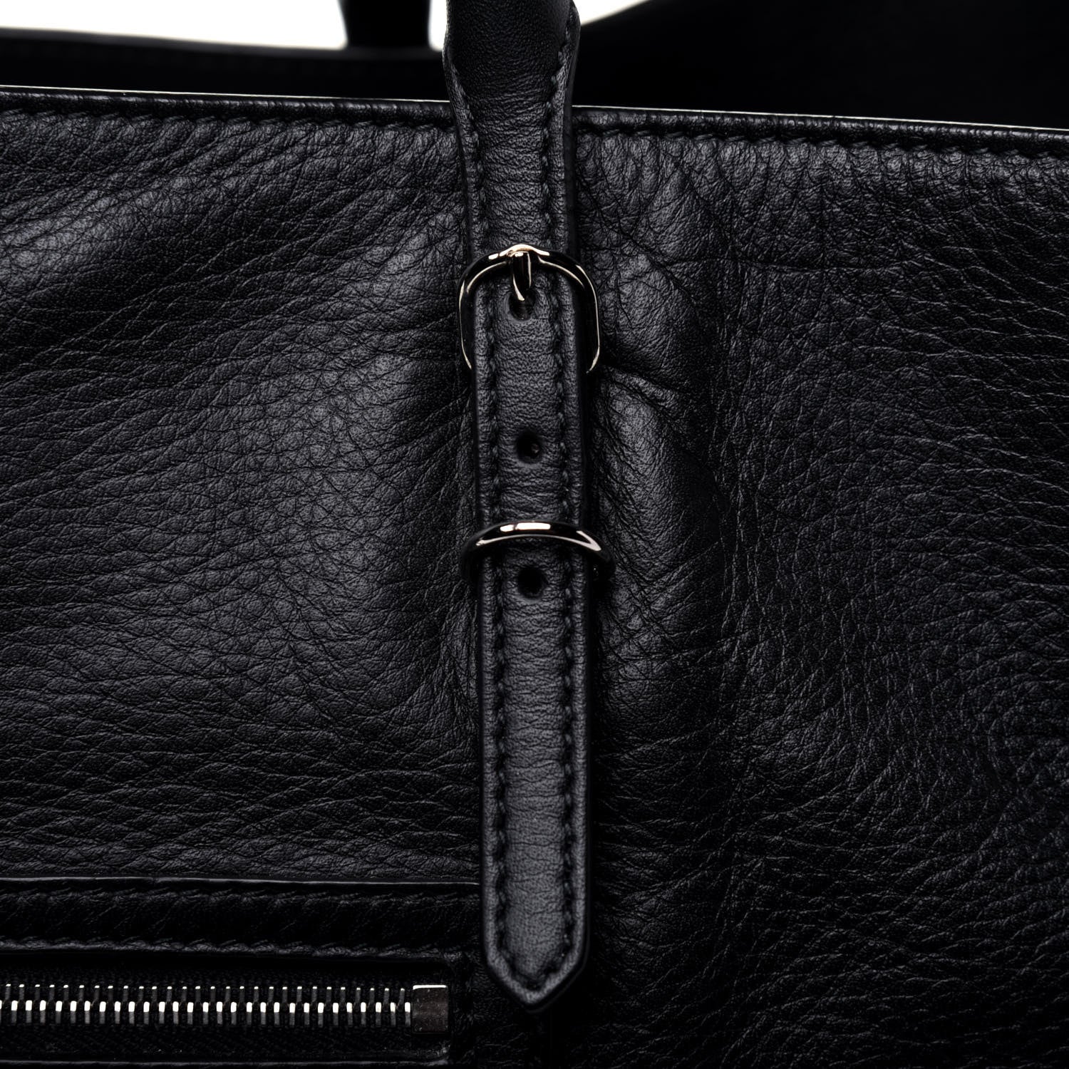 Balenciaga Supple Calfskin Papier A4 Zip Around Tote Black 21 of 24