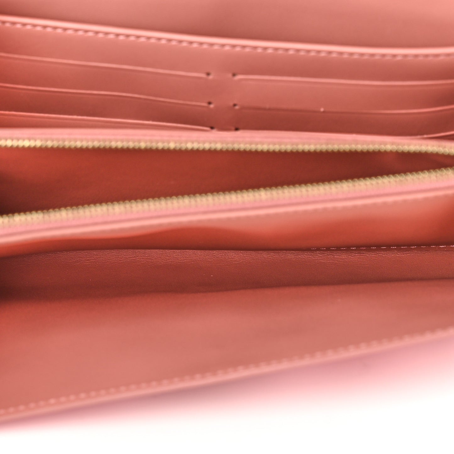 Vernis Ikat Sarah Wallet Rose Velours
