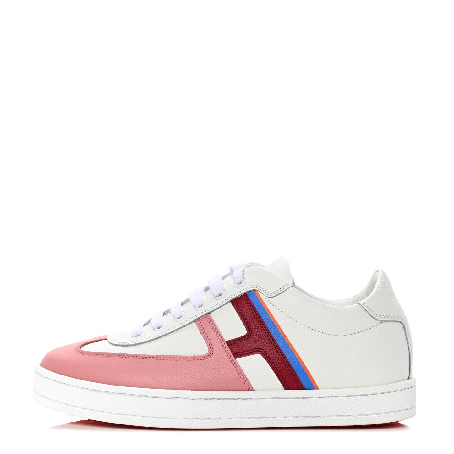 Epsom Womens Boomerang Sneakers 37.5 Multicolore Rose Pale