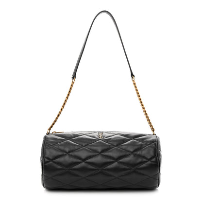 Saint Laurent Lambskin Monogram Small Sade Tube Bag Black 1 of 10