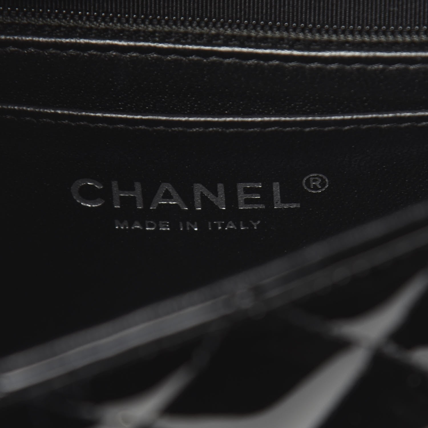 Chanel Patent Calfskin Quilted Mini Rectangular Flap Black 6 of 10