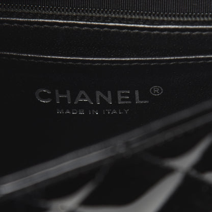 Chanel Patent Calfskin Quilted Mini Rectangular Flap Black 6 of 10