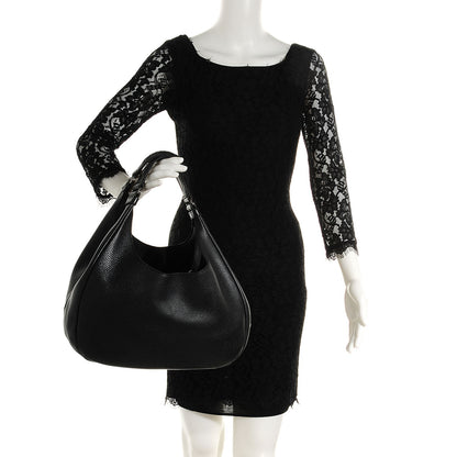 Bottega Veneta Catalano Calfskin Large Campana Black 2 of 7