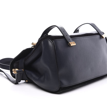 Mulberry Silky Nappa Suede Medium Panel Alexa Midnight Blue 6 of 10