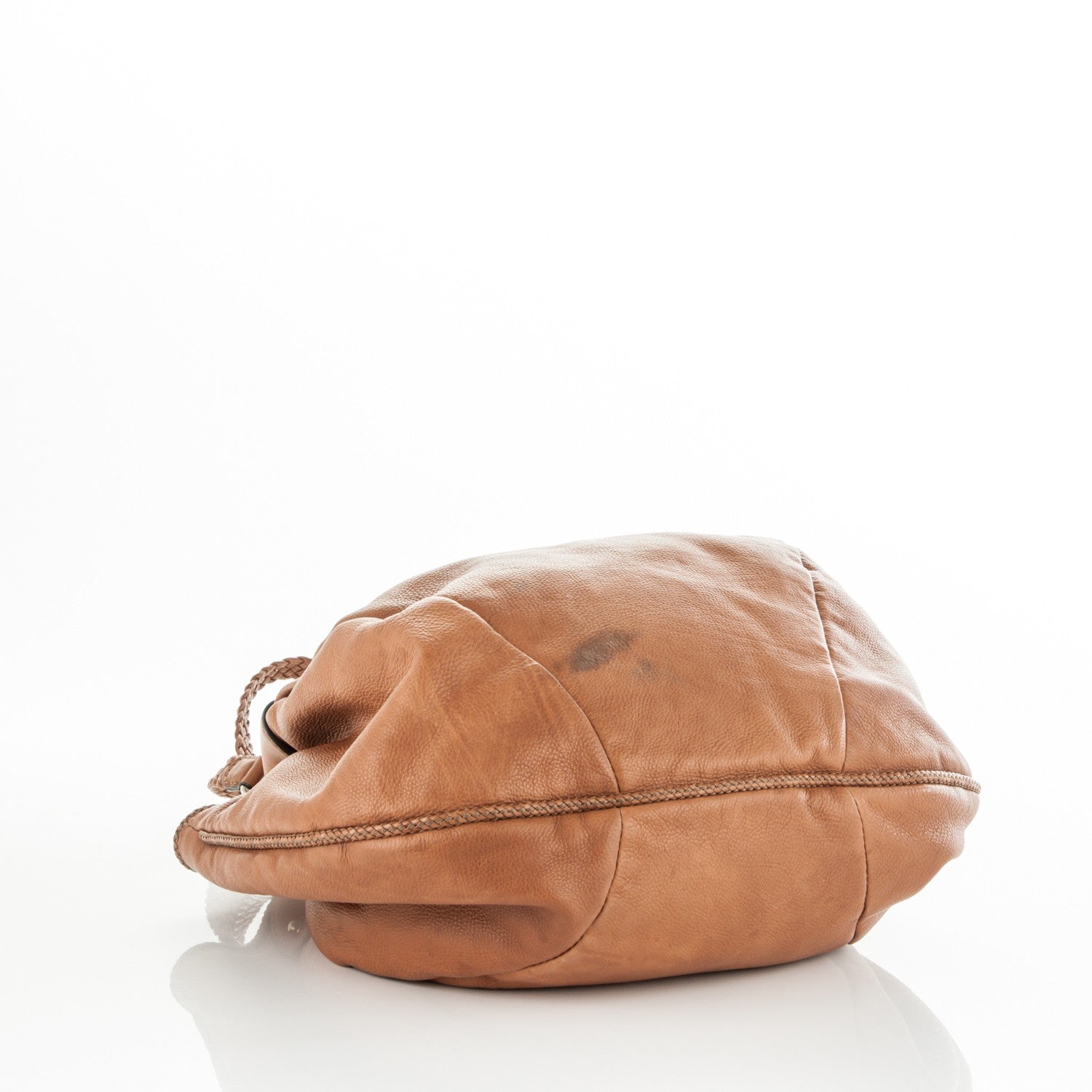 Gucci Pebbled Calfskin Medium Marrakech Shoulder Bag Camel 4 of 7