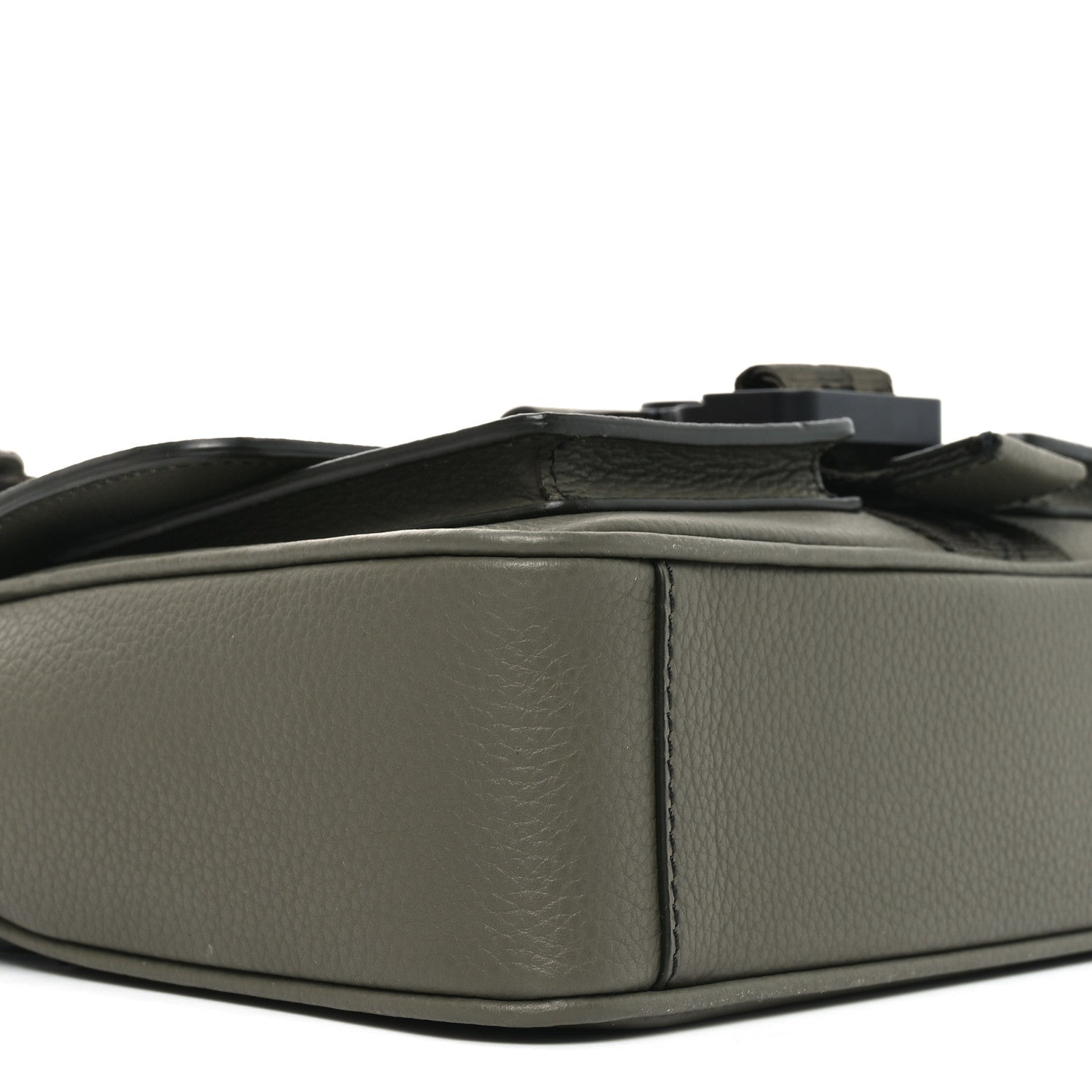 Christian Dior Grained Calfskin Hit The Road Bag Dark Green 9 of 10