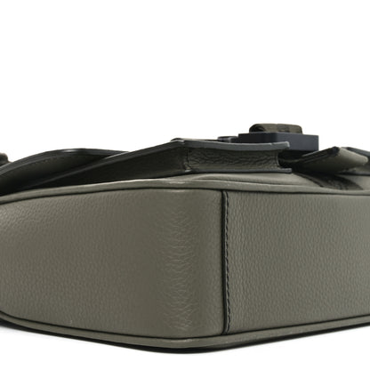 Christian Dior Grained Calfskin Hit The Road Bag Dark Green 9 of 10