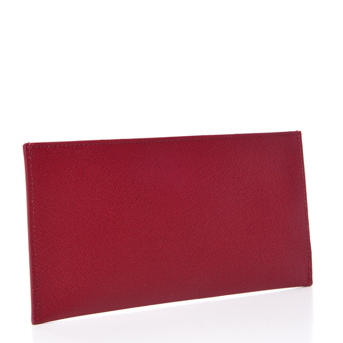 Calfskin Felicie Card Holder Insert Fuchsia