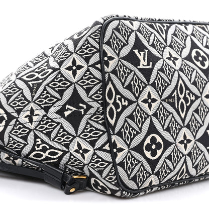 Louis Vuitton Jacquard Since 1854 Neverfull MM Grey 8 of 11