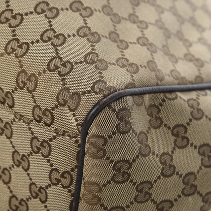 Gucci Monogram Dollar Calfskin Large Sukey Tote Beige Ebony Testa di Moro 10 of 13