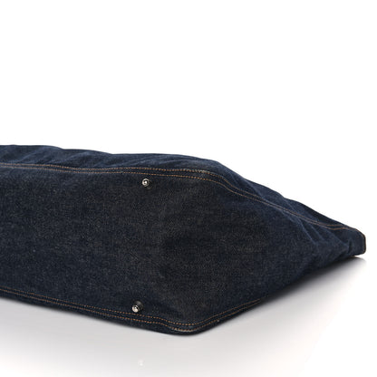 Fendi Denim Holdall Tote Blue 10 of 12