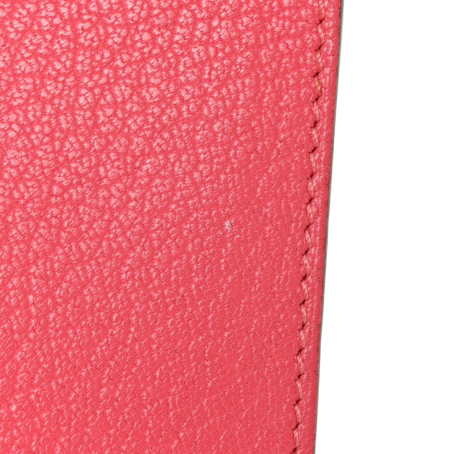 Chevre Mysore Tarmac PM Passport Holder Rose Lipstick