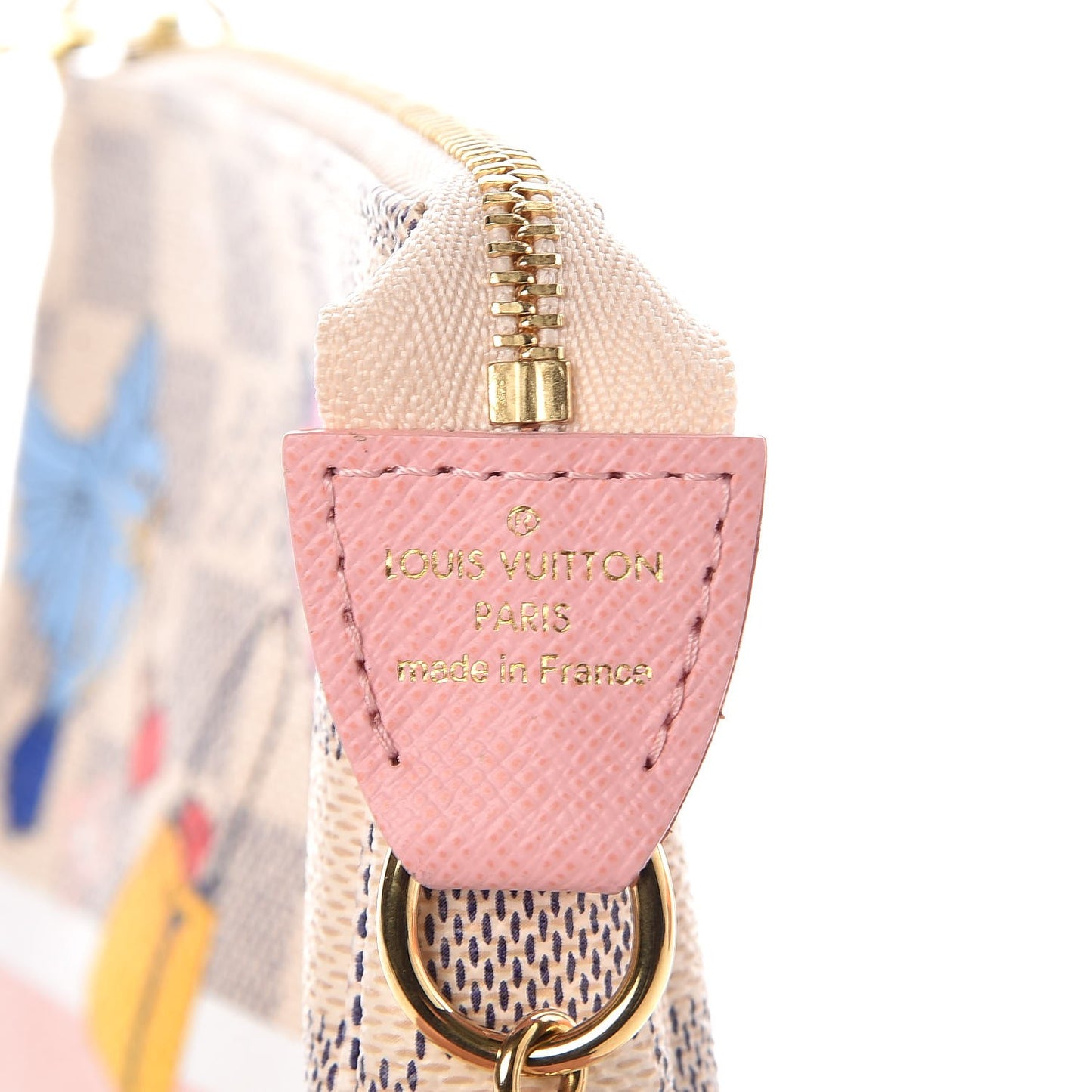 Damier Azur 2018 Christmas Animation Mini Pochette Accessories