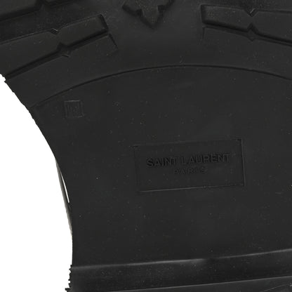 Saint Laurent Soft Laminato Mens Army 20 Derby Shoes 41 Metal Shotgun 7 of 10