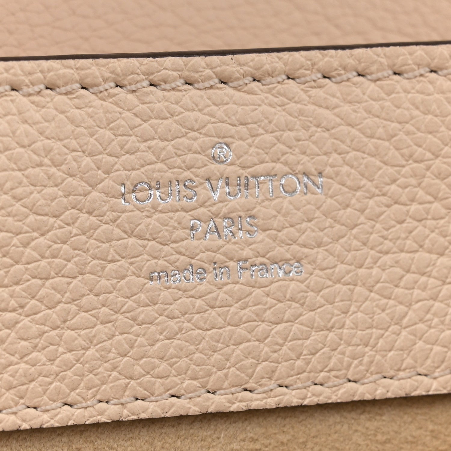 Louis Vuitton Calfskin Flowers Lockme Mini Backpack Creme 6 of 11