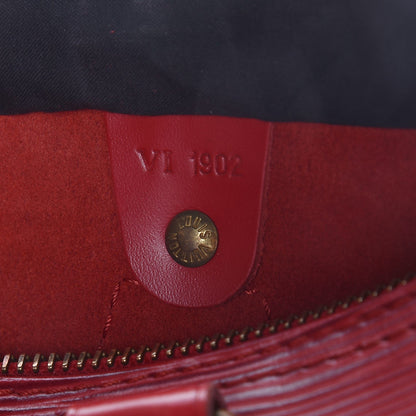 Louis Vuitton Epi Speedy 25 Castillan Red 7 of 7