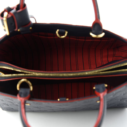 Louis Vuitton Empreinte Montaigne BB Marine Rouge 5 of 10