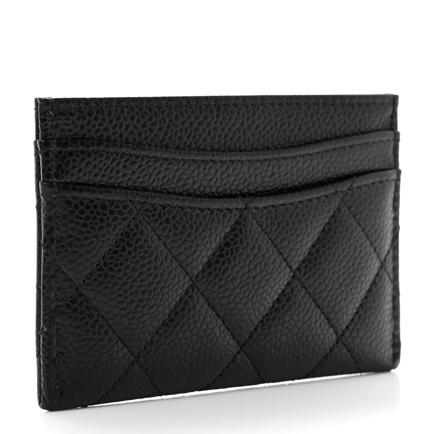 Chanel Caviar Quilted Card Holder Black 3 of 8