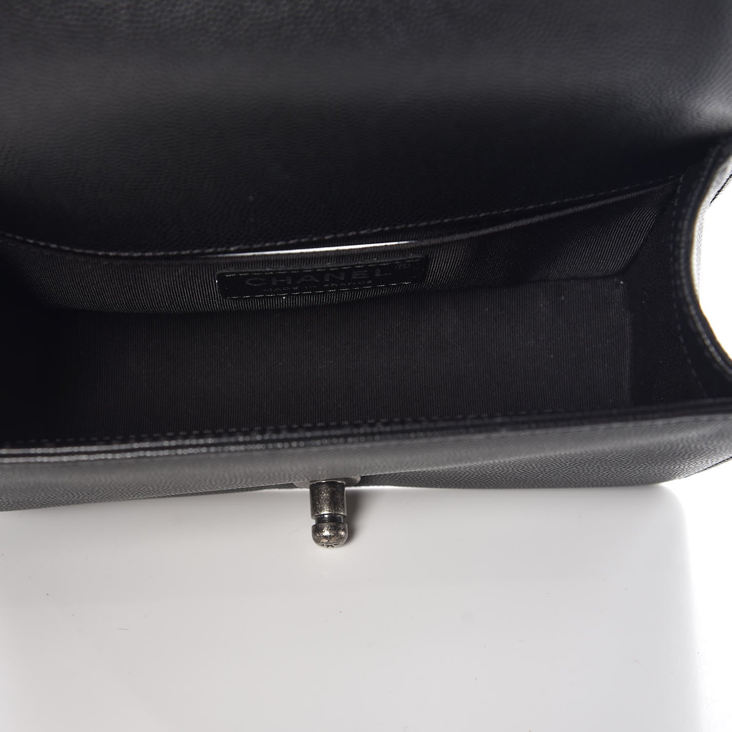 Chanel Caviar Quilted Small Boy Flap Black 7 of 10
