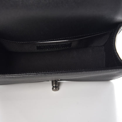 Chanel Caviar Quilted Small Boy Flap Black 7 of 10