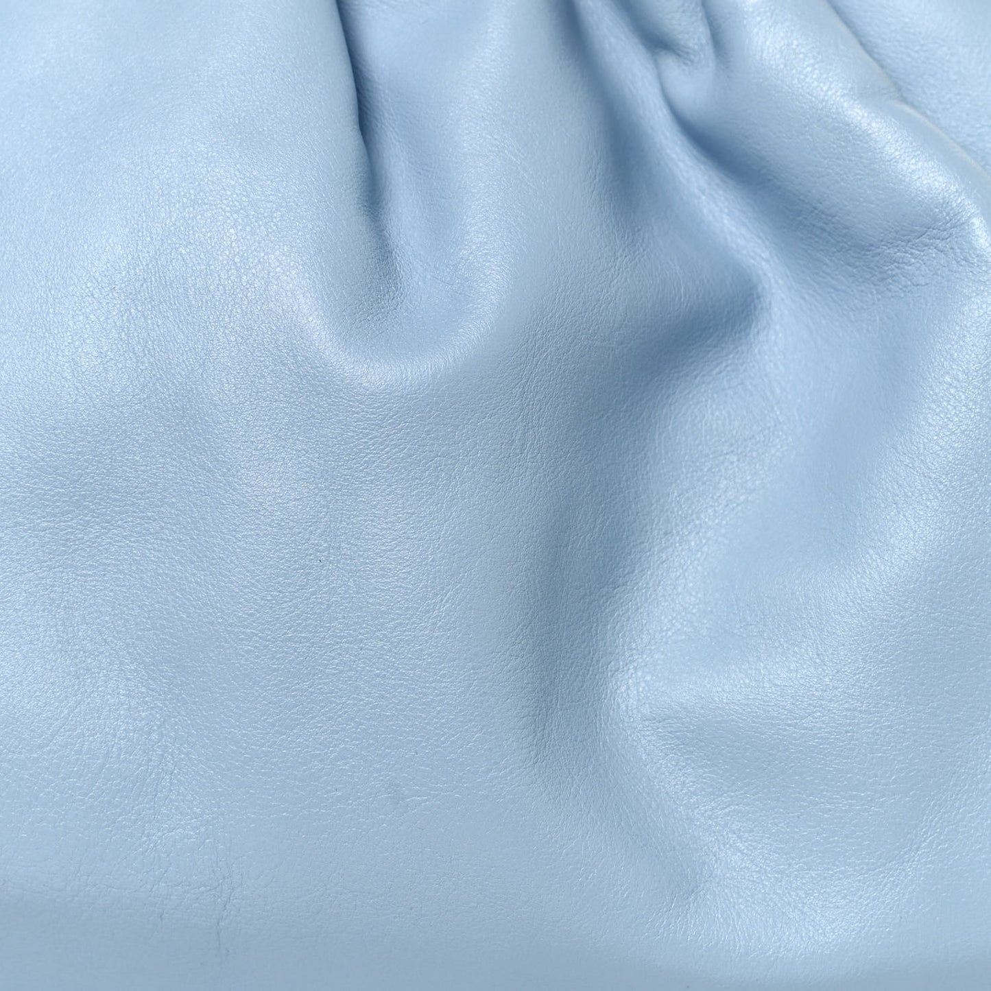 Smooth Butter Calf The Pouch Oversized Clutch Ice