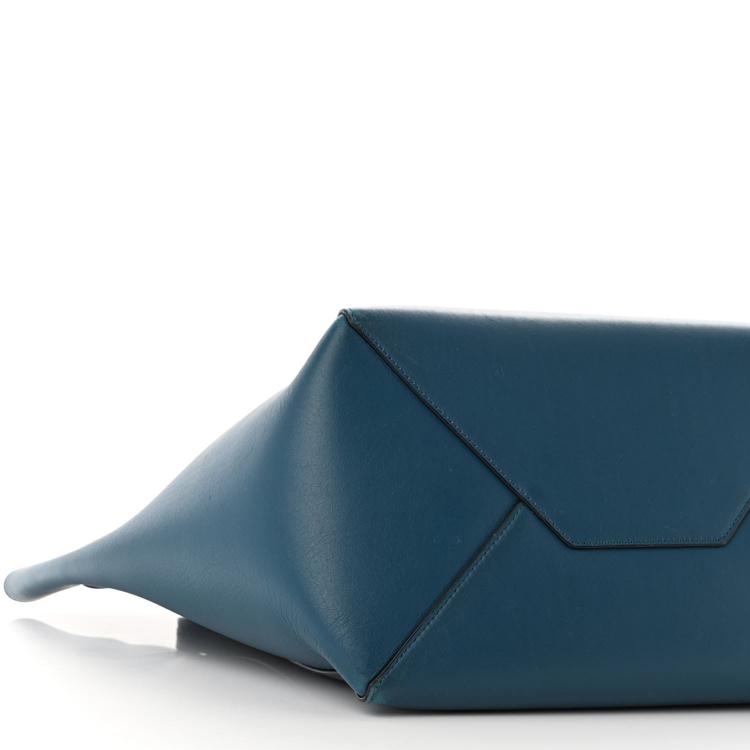 Celine Smooth Calfskin Small Tassel Cabas Phantom Deep Blue 8 of 9