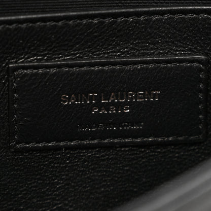 Saint Laurent Lambskin Quilted Small Becky Chain Bag Black 6 of 15