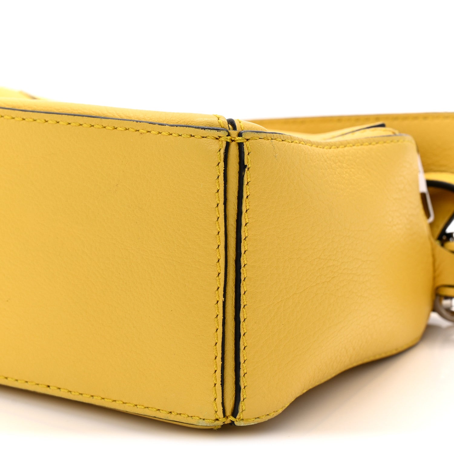 Loewe Calfskin Mini Puzzle Bag Yellow 1777515 – FASHIONPHILE