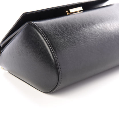 Givenchy Textured Calfskin Mini Pandora Box Chain Crossbody Bag Black 5 of 9
