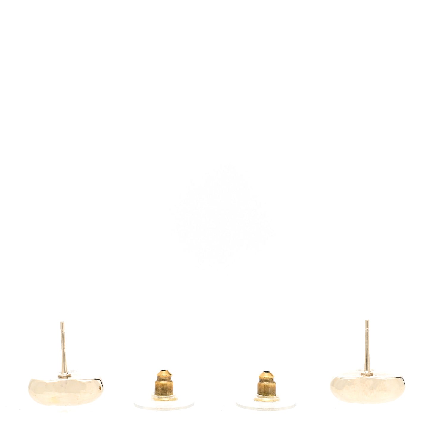 CC Heart Earrings Gold