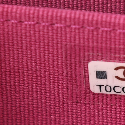 Chanel Caviar Quilted Zip Card Holder Fuchsia 7 of 9