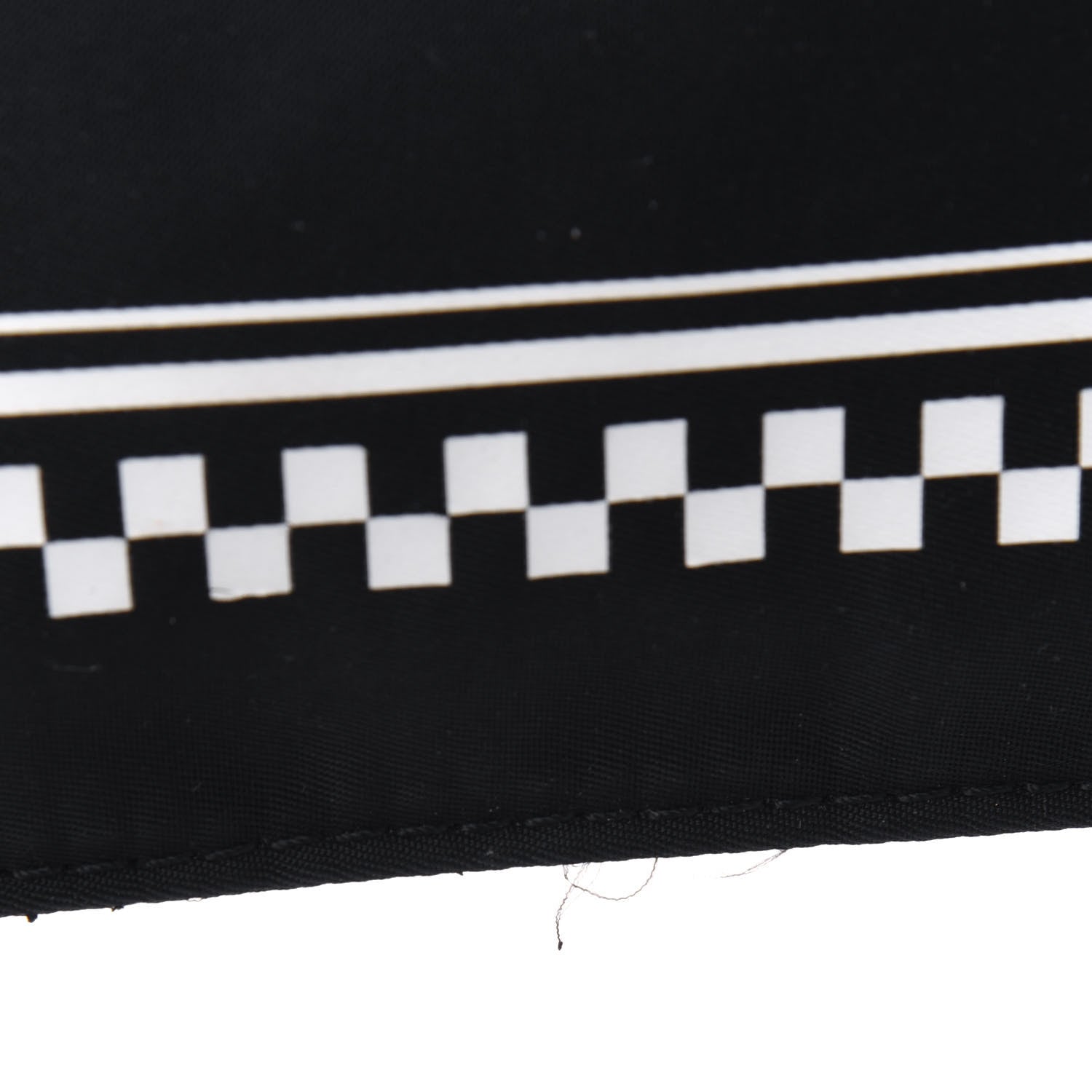 Versace Nylon 90's Vintage Logo Wrist Pouch Black 6 of 6